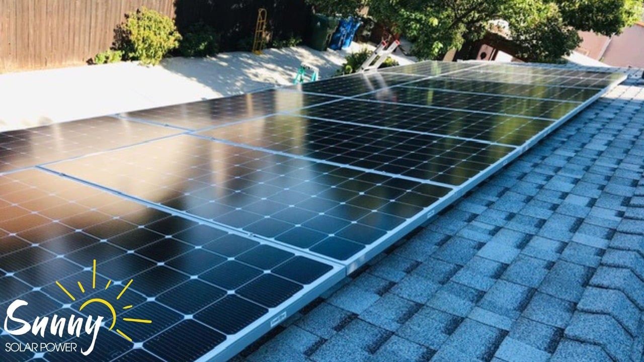 Solar panel installation in california by sunnysolar
