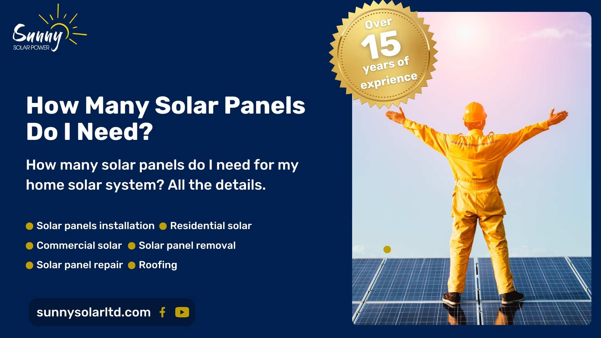 How many solar panels do i need?