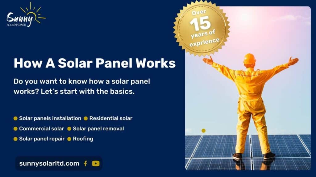 how a solar panel works? Sunnysolar