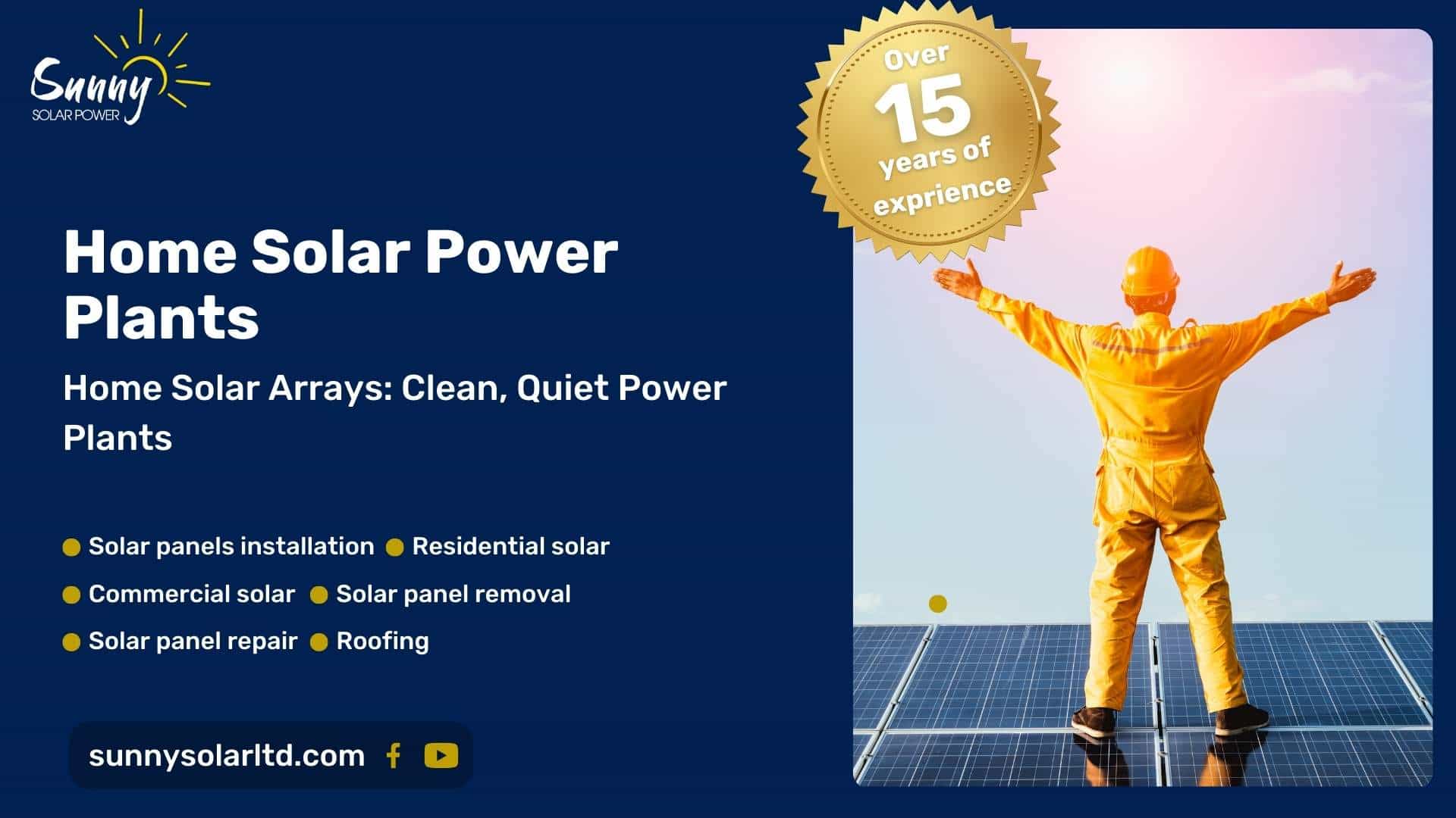 Home Solar Power Plants